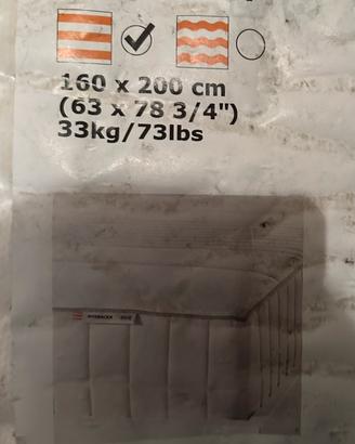 Materasso modello MYRBACKA 160X200 nuovo imballato
