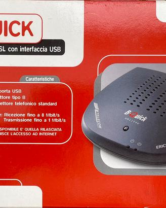 Modem ADSL Telecom B-Quick Ericsson HM 120dp