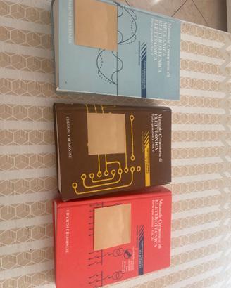 LIBRI MANUALI CREMONESE E MANUALE DI ELETTRONICA
