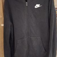 FELPA UNISEX DI COTONE BRAND NIKE COLORE NERO