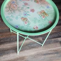 Tavolino da interno ed esterno Thun pieghevole