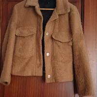 Cappotto corto in pelliccia sintetica Calliope