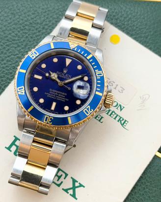 Rolex Submariner 16613 Purple, Full set, Permute
