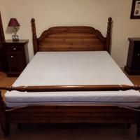 Giroletto in legno + materasso memory foam