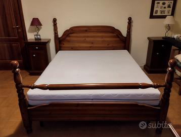 Giroletto in legno + materasso memory foam