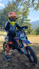 Minicross ruote 12-10 bimbo dai 6 -9 anni