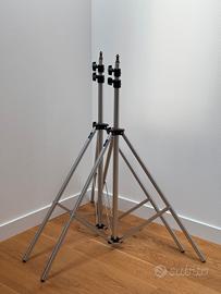 Coppia stativi Manfrotto 052 Gruppo