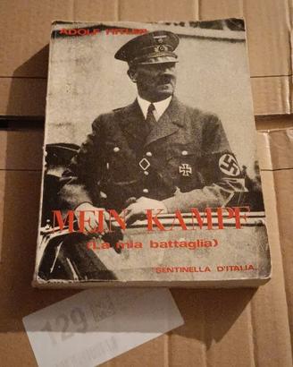 Mein Kampf Adolf Hitler Sentinella d'Italia RARO!