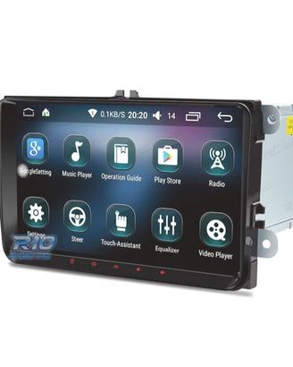 RADIO GPS ANDROID 10 QUAD CORE 16GB ROM 9 POLLICI