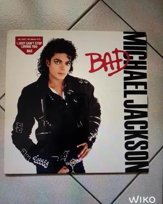 Copertina senza disco  Michael Jackson Bad 1987