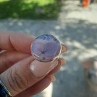 Anello con fiori veri