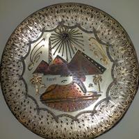 piatto in rame Egitto