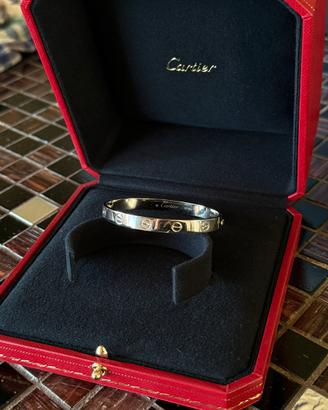 Bracciale Love Cartier in oro bianco
