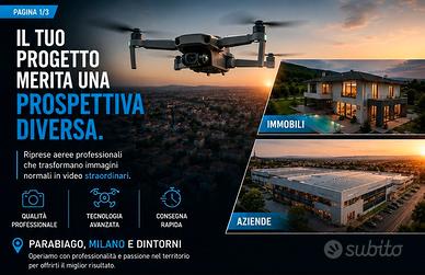 Riprese con il drone