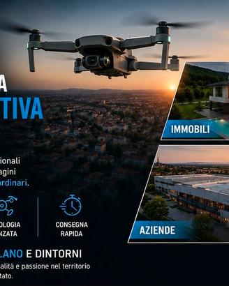 Riprese con il drone