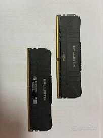 DDR4 Crucial ballistics 16 giga di RAM
