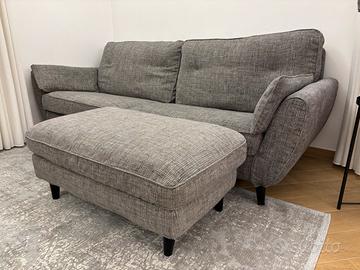 Divano poltronesofà 4 posti + pouf