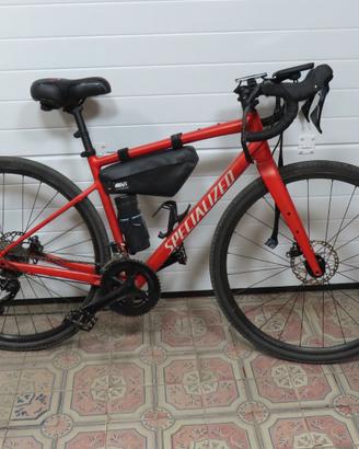 specialized bici gravel corona 52 garmin + fascia