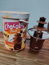 fontana per fonduta di cioccolato 