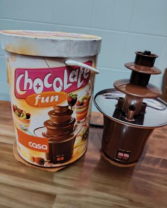 fontana per fonduta di cioccolato 