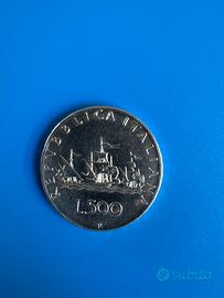 500 lire Caravelle 1958 in argento