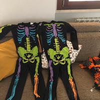 Vestiti Halloween scheletro