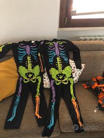 Vestiti Halloween scheletro