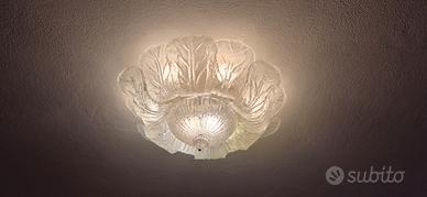 lampadari in vetro di murano a figlie