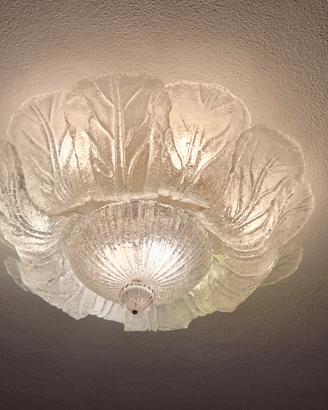 lampadari in vetro di murano a figlie