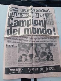 Gazzetta dello sport del 1982