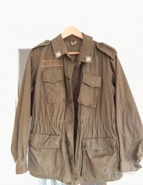 Giacca vintage stile militare 