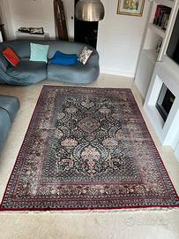 Tappeto annodato a mano del Kashmir