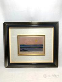 Quadro Serigrafia Argento Tom Davison Mirage 1980