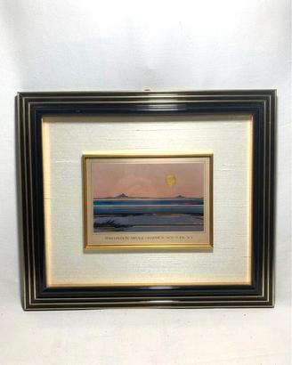 Quadro Serigrafia Argento Tom Davison Mirage 1980