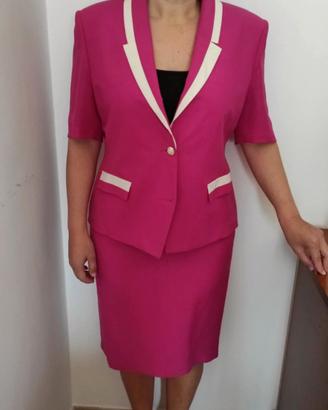 Tailleur donna in lino 48