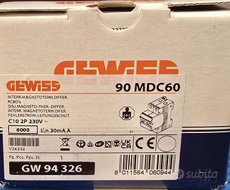 Interruttore differenziale GW 94326