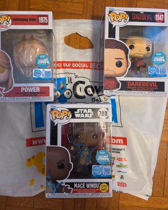 Tris Funko Pop ESCLUSIVI Milano Games Week 2025 