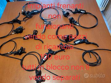 impianti frenanti come pezzi di ricambio enduro 