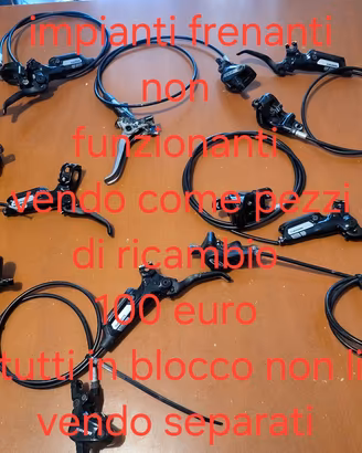 impianti frenanti come pezzi di ricambio enduro 