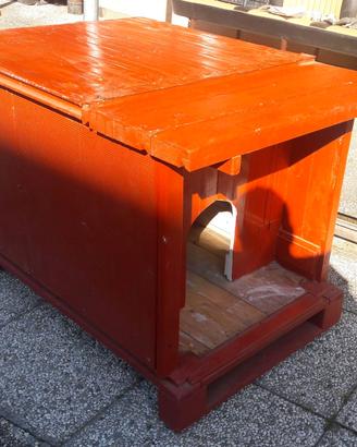 Cuccia in legno ( 110x75xh80cm) cane taglia media