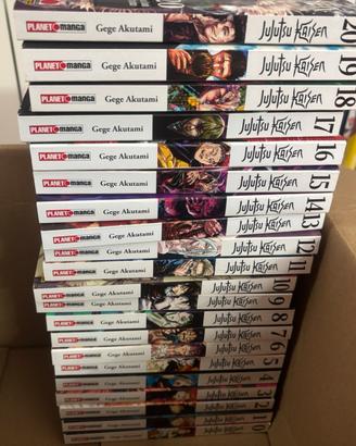 Jujutsu kaisen manga 1-23
