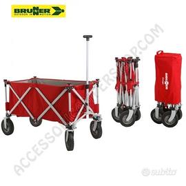 CARRETTO CARRELLO PIEGHEVOLE MULTIUSO BRUNNER CARG