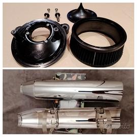 Harley para calore terminali filtro aria s&s