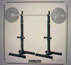 Rack squaot cavalletti