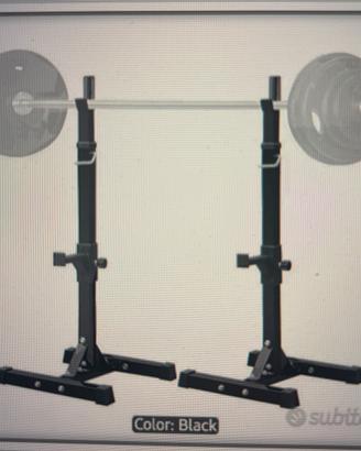 Rack squaot cavalletti