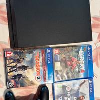 Ps4 + 1 dualshock + giochi