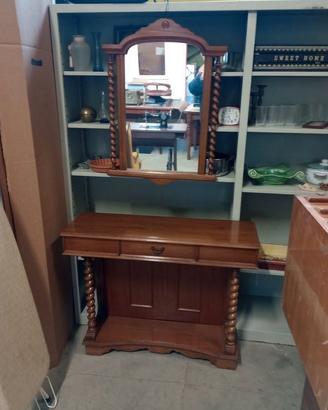 Consolle con specchio