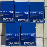 5 nastri Sony DVCAM PDV-184N USATI