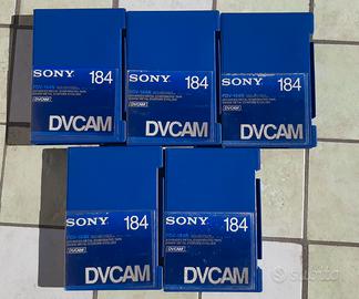 5 nastri Sony DVCAM PDV-184N USATI