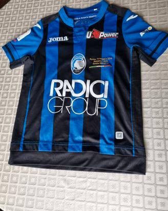 Maglia originale Atalanta Zapata finale cop Italia